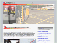 Tablet Screenshot of jutairfid.com